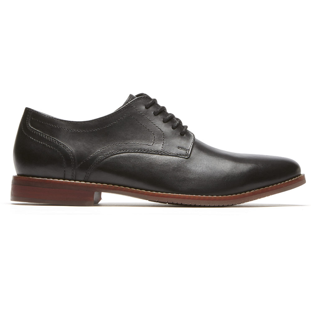 Rockport Oxfords Herre Svart - Style Purpose Plain Toe - KDFH95237